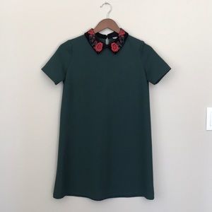 Zara Collared Shift Dress